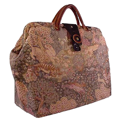 ArtisanStreet's Wildlife Tapestry Carpet Bag